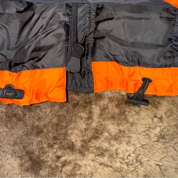 DSQUARED2 Men's Orange and Black Puffer Vest - Picture 8 of 15